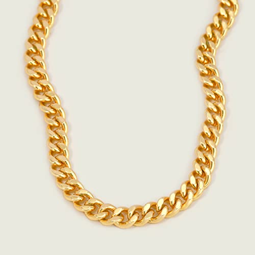 Mevecco Gold Dainty Cuba Link Chunky Chain Bracelets,18K Gold Plated Simple Wide Cuban Curb Chain Oval Handmade Cute Emboss Spiral Chunky Rolo Paperclip Chain Diamond Cut Dainty Bracelet For Women #TOP3