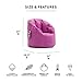 Big Joe Milano Kid's Beanbag Chair Pink Passion Smartmax
