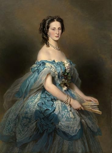 Poster Alexandra Iosifovna Décoration Murale Xaver Winterhalter