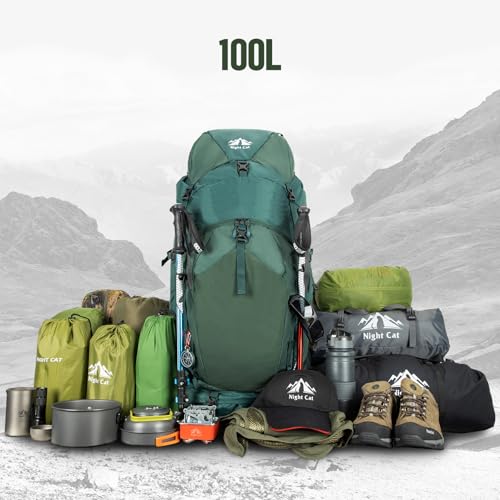 Carpa ultraliviana Night Cat 1 persona con mochila interna 100L miniatura 6