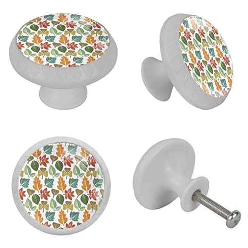 Boutons de placard ronds blancs poignées de tiroirs de commode et portes d'armoire
