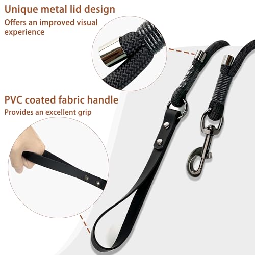FOVRLZSE 5FT Heavy Duty Dog Leash, Large Medium Dogs, Black by FOVRLZSE - Image 4