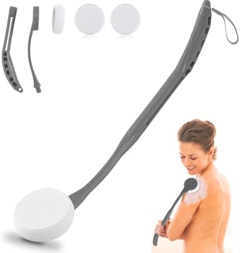 Lotion Applicator for Back,20.5" Detachable Long Handle Back Lotion Applicator for Women, Elderly for Applying Suncream,Cream,Tanning