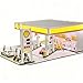 FunKitFX 1/64 Scale Shell Gas Station Model Diorama, Gas Station Miniature Building Scene Model, Collectible Building kit, (Excludes Vehicles and Figures)
