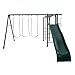 Lifetime 91028 Monkey Bar Adventure Swing Set - Earth Tone Colors