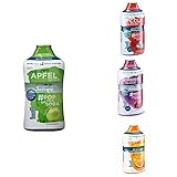 Getränkesirup MySodapop Sirup 4er Pack mit Apfel, Orange, Himbeere, und Cola Geschmack (4x 500 ml)