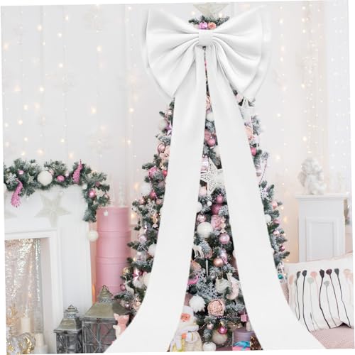 Lazo gigante para decorar paredes vacías y árboles de Navidad con gran estilo 6