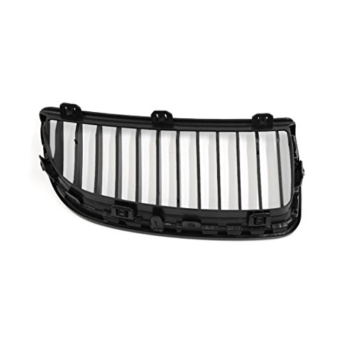 Uxcell Car Matte Black Front Hood Kidney Grille Grill For Bmw E90 323I 325I 328I 328Xi 335I 335Xi 330I 330Xi 2005 2006 2007 2008 2Pcs #TOP3