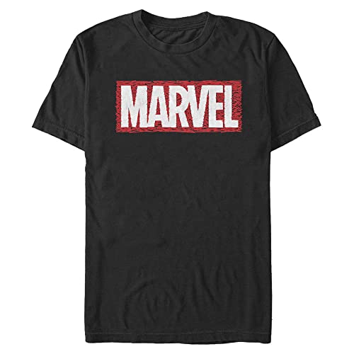 T-shirt Marvel homme coupe classique manches courtes gribouillis pour le confort des grands