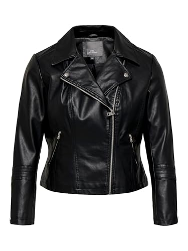 Only Bikerjacke in Lederoptik