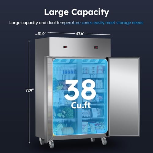 True commercial refrigerator reach-in