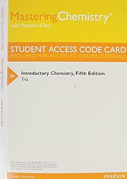 MasteringChemistry with Pearson eText -- ValuePack Access Card -- for Introductory Chemistry