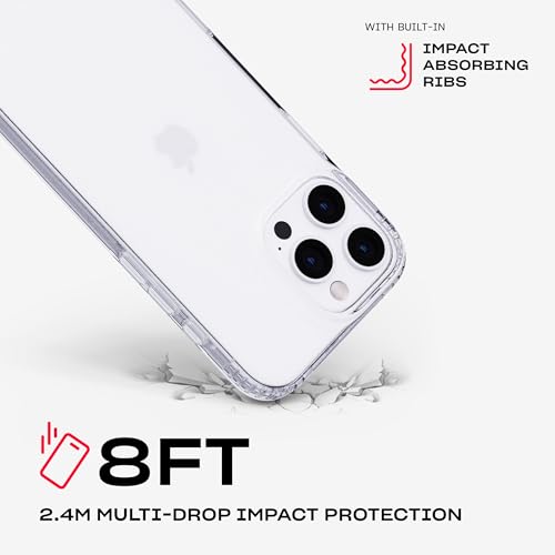 Coque iPhone 16 Pro Max tech21 EvoLite transparente finis les risques de rayures - 3