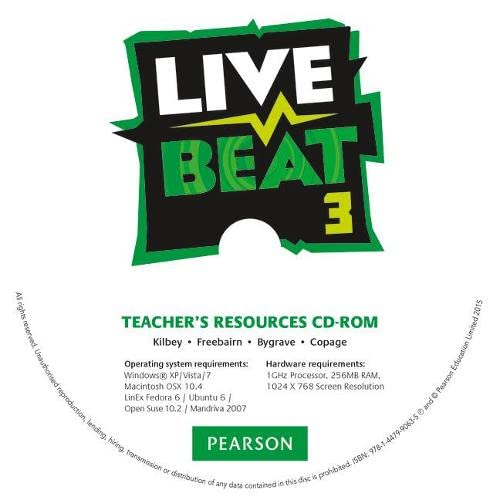 Preisvergleich Produktbild Live Beat 3 Teacher's Resources CD-ROM (Upbeat)