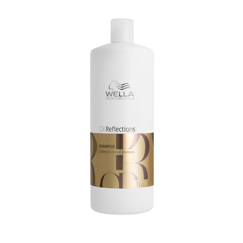 Wella Professionals OIL REFLECTIONS Luminous Reveal Shampoo – Feuchtigkeitsspendendes & reinigendes Shampoo für langanhaltende Geschmeidigkeit & Glanz, 1 L