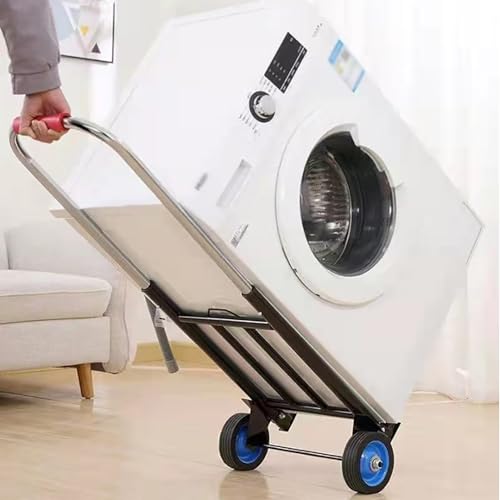Chariot à plateforme utilitaire robuste avec 3 cordes élastiques pour bureau - 7
