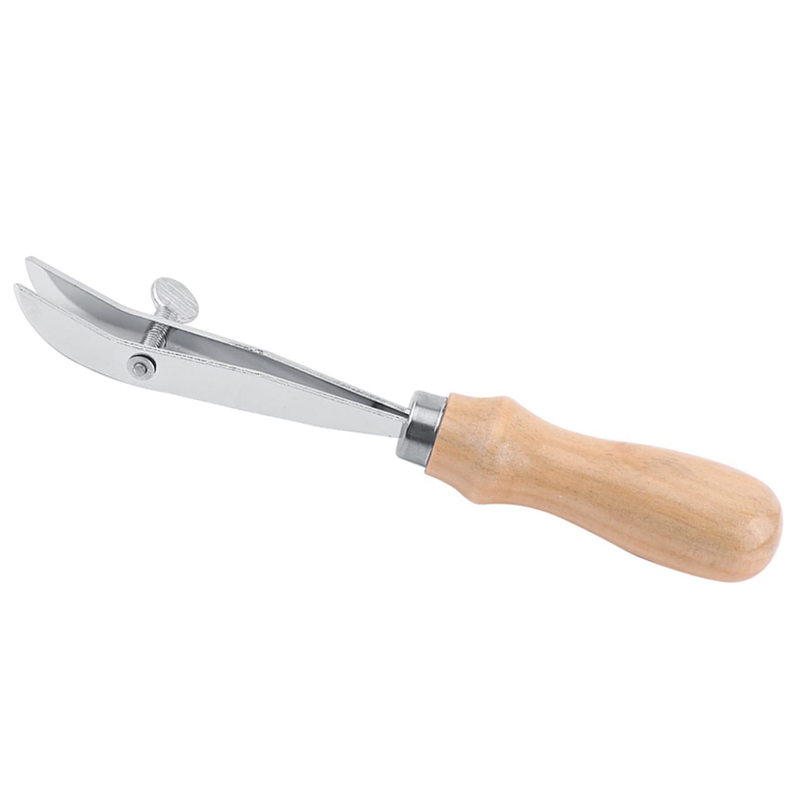 Smussatrice per bordi artigianale Smussatrice per bordi in pelle Strumento per manico in legno Strumento per taglio smussatura in pelle per artigianato in pelle fai da te(1 . 8mm