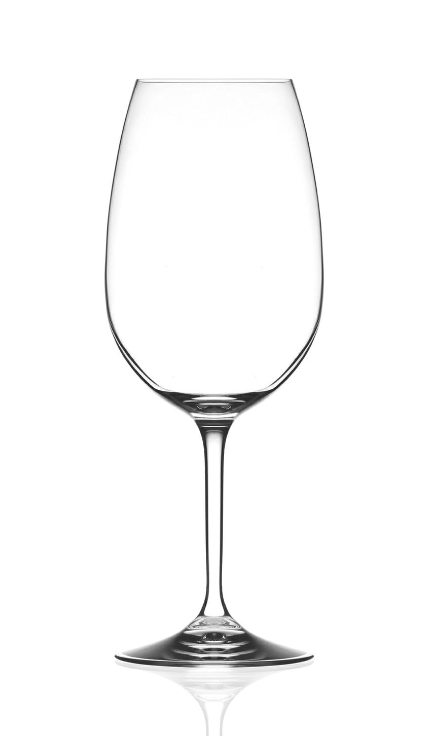 RCR‘Invino I66’ Italian Red Wine Glasses Set of 6 (66cl) – Wine-Tasting Glasses/Wine Gift Set – Dishwasher-Safe LUXION© Crystal Glass – Premium Glassware/Luxury Tableware