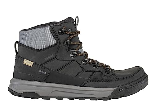 Image of Oboz Men's Burke Mid Leather B-Dry Waterproof Hiking Boot