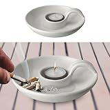 Dimensions : Ø 15,5 cm x H 5 cm - Matériau : porcelaine