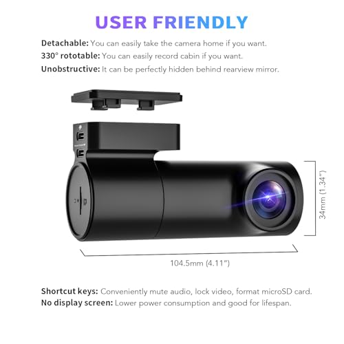 4K+2K Dual Dash Cam Front and Rear, Starvis 2 IMX678 with HDR - image 2