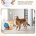 Non-Slip Dog Paw Protector Pads for Senior Dogs, Dog Paw Adhesive Pads on Hardwood Floor,Senior Pets Essentials with Strong Traction,Rubber Grippers,Blue,12 Sets 48 pc XXL