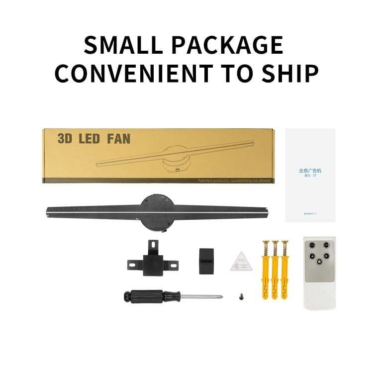 Projecteur holographique WiFi de 42 cm pour animation vidéo de commerce - 2