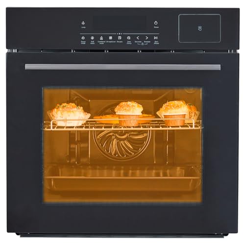 Built-in Electric Ovens 5 Automatic Recipes, Single Wall
