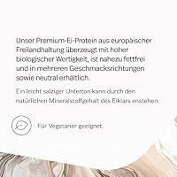edubily® Eiklar Protein Pulver aus Freilandhaltung - Premium Eiweißpulver ohne Milch - Laborgeprüft (750 g, Ohne Aroma) – Ansicht 4