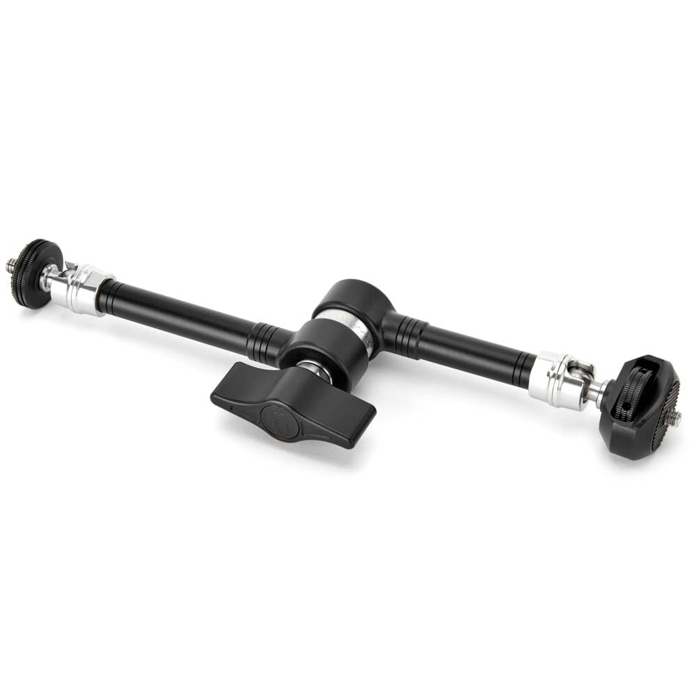 3 Legged Thing Pivot Magic Arm 250mm – Adjustable Accessory Arm in Darkness (Matte Black) – for Monitors, Lights, Microphones & Camera Rigs – 1/4"-20 Mount, Durable & Compact