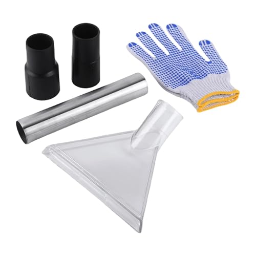 JINWPXSR Universal Clear Vacuum Extraction Accessory Transparent Water Suction Head Vacuum Extractor Tool for Cleaning Sofa Carpet(L)
