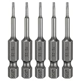 Photo Gallery sourcing map 5pcs t6 torx testa cacciavite bit 1/4 "hex shank 2" (50mm) lungo magnetico no hole tip tamper proof 6 point star screw driver drill bit s2 acciaio industriale potenza cacciaviti Photo Gallery sourcing map 5pcs t6 torx testa cacciavite bit 1/4 "hex shank 2" (50mm) lungo magnetico no hole tip tamper proof 6 point star screw driver drill bit s2 acciaio industriale potenza cacciaviti
