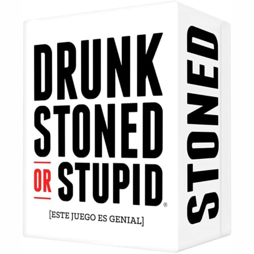Asmodee | Drunk, Stoned or Stupid | Juego de Cartas para Fiestas con...