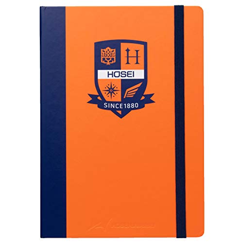 法政大学ハードカバーノート Ｂ６エンブレム (オレンジ)のサムネイル