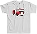 Threadrock Little Boys' Fire Truck Toddler T-shirt