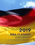 aufgaben betriebswirt im handwerk  2019 MBA Planner Weekly Monthly Master of Business Administration: Full Year 12 Months January to December 2019 Management Manager Organizer Student ... Calendar Notebook 8.5\