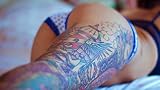 Puzzle Adulto 1000 Piezas Sexy Muslo Tatuaje El Mejor Regalo Para Niños O Amigos