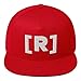 Hogue WS Residente Hat (Embroidered Flat Bill Snapback Cap) Red One Size