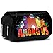 Estuche de lápices Among Us, NALCY Among Us Estuches Escolares, Estuche de lápices con impresión 3D, Funda Organizador Portalapices de Gran Capacidad Portátil para Adolescentes Estudiantes