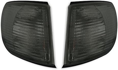 Depo Front Flasher Set Left + Right In Black/Grey