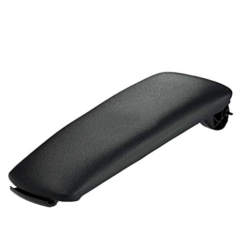 Cubierta De Reposabrazos, Consola Central De Plástico para Coche, Cubierta De Reposabrazos, Tapa, Pestillo, Clip Compatible con Au-di A4 B6 B7 Negro Talla única Cover