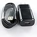 LG Micro USB Travel Charger Adapter with Cable OEM MCS-04, Black