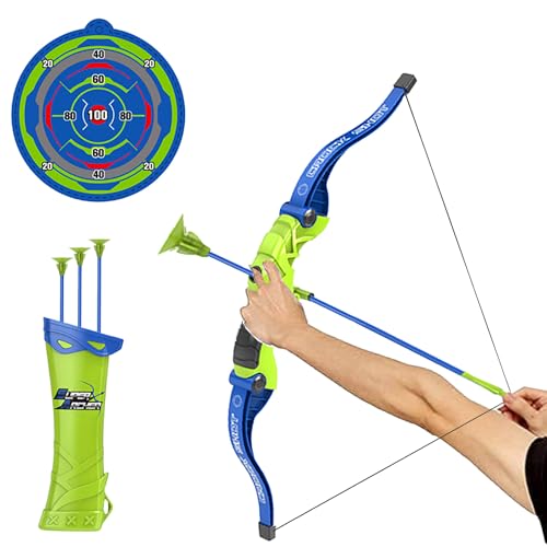 Sobebear 57 CM Large Kids Lightweight Bow And Arrow Toy 1 Bow 3 Arrows 1 Wall Mounted Target, Safe Durable Indoor Outdoor Shooting Archery Full Set Boys & Girls 3+ Year - Image 3