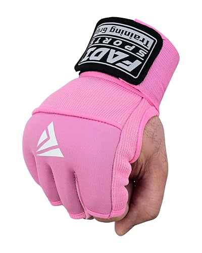 Image of Gel Boxing Hand Wraps Inner Gloves for Men & Women, Quick Slip-On Padded Knuckle Protection with Wrist Support for MMA, Muay Thai & Kickboxing, Heavy Bag & Martial Arts