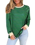 Misyula Style Striped Long Sleeve Shirts...