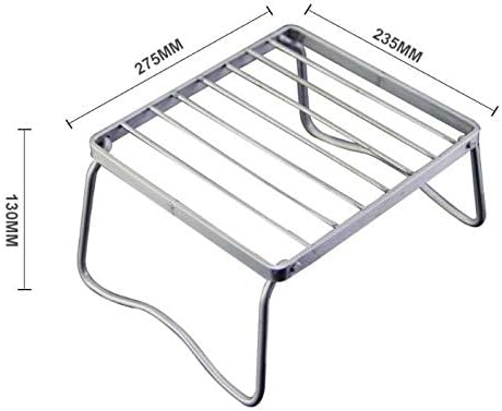 Family Party Barbecue Grill Outdoor Stainless Steel Portable Folding Barbecue Grill Garden Rack Lightweight Kitchen Tools image 3