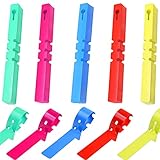 marcador molecular vntr 【El Paquete Contiene】El paquete contiene 150 piezas de etiquetas colgantes de planta, que están disponibles en 5 colores diferentes: azul, rojo, rosa, verde y amarillo, 30 piezas de cada color. El tamaño es de 20 * 2 cm. Los colores son brillantes y fáciles de distinguir. Decora tu jardín en muchos colores.