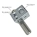 kweiny MK10 Hotend Kit for 3D Printer Fit with M3 and M4 Thermistor