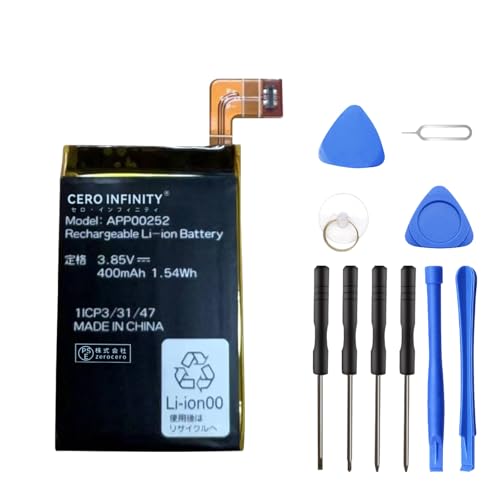 �Ή� APP00252 Ky01l �d�r �Ή��p 3.85V 400mAh 1.54Wh �݊��n?�b�e���[�C���p��t�H��t�� 6FW