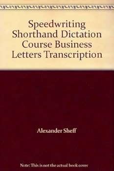 Hardcover Speedwriting Shorthand Dictation Course Business Letters Transcription Book